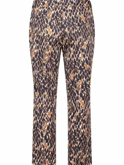 Betty Barclay Hosen*Damen Businesshose marine mehrfarbig gemustert