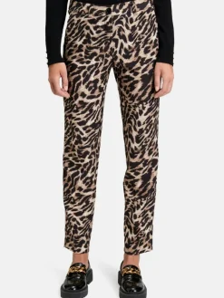 Betty Barclay Hosen*Damen Businesshose schwarz mehrfarbig gemustert