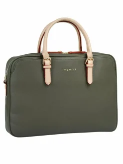 Bugatti Taschen & Rucksäcke*Damen Businesstasche grün uni