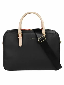 Bugatti Taschen & Rucksäcke*Damen Businesstasche schwarz uni