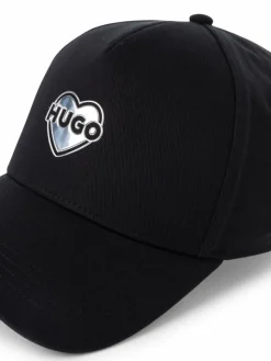 HUGO Mützen & Hüte*Damen Cap - Cara schwarz uni