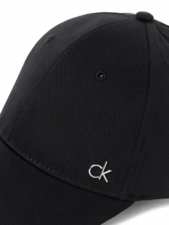 Calvin Klein Mützen & Hüte*Damen Cap - Metal Cotton schwarz uni