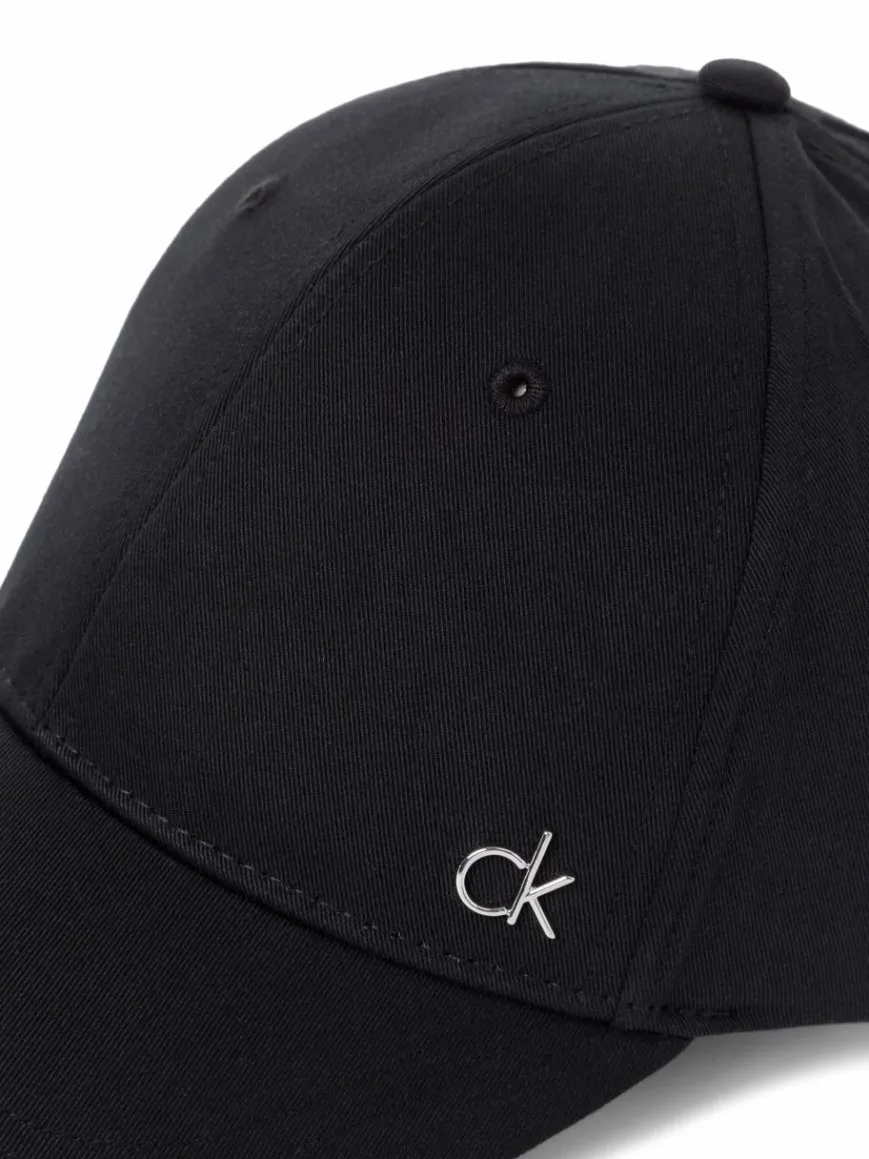 Calvin Klein Mützen & Hüte*Damen Cap - Metal Cotton schwarz uni
