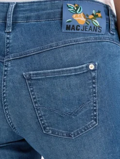MAC Jeans*Damen Capri-Jeans - Dream Sun blue stone uni