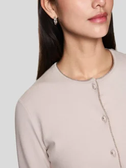 Marc Cain Pullover & Strickjacken*Damen Cardigan rosa uni