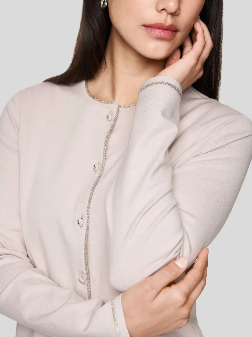 Marc Cain Pullover & Strickjacken*Damen Cardigan rosa uni