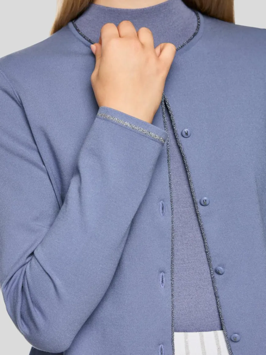 Marc Cain Pullover & Strickjacken*Damen Cardigan lila uni