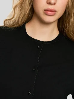 Marc Cain Pullover & Strickjacken*Damen Cardigan schwarz uni