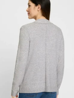 Olsen Pullover & Strickjacken*Damen Cardigan grau uni