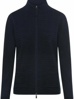 Olsen Pullover & Strickjacken*Damen Cardigan blau uni