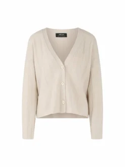 Marc Cain Pullover & Strickjacken*Damen Cardigan beige uni