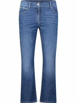 Betty Barclay Jeans*Damen Casual-Hose blau uni