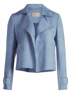 Cartoon Blazer|Jacken & Westen*Damen Casual-Jacke blau uni