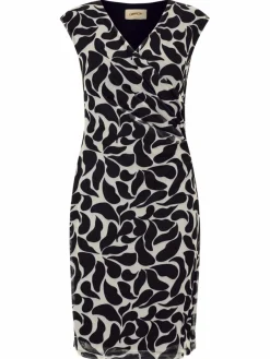 Cartoon Kleider*Damen Casual-Kleid mehrfarbig gemustert