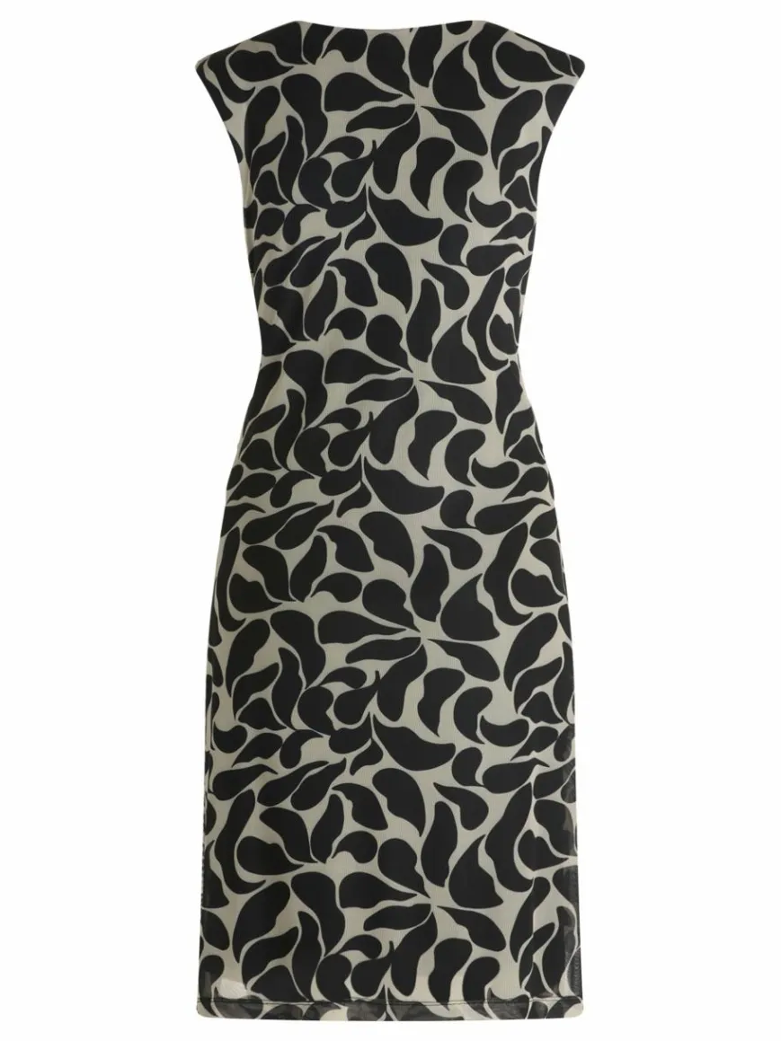 Cartoon Kleider*Damen Casual-Kleid mehrfarbig gemustert