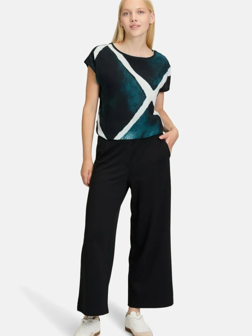 Betty & Co Blusen*Damen Casual-Shirt mehrfarbig gemustert