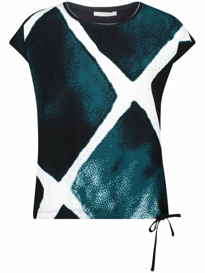 Betty & Co Blusen*Damen Casual-Shirt mehrfarbig gemustert