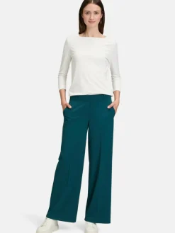 Betty & Co Shirts & Tops*Damen Casual-Shirt weiß uni