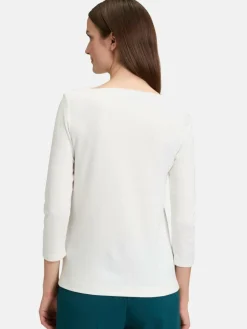 Betty & Co Shirts & Tops*Damen Casual-Shirt weiß uni