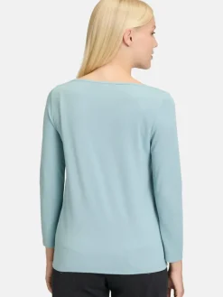 Betty & Co Shirts & Tops*Damen Casual-Shirt hellblau uni