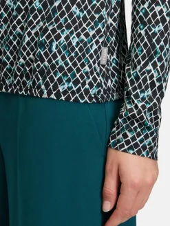 Betty & Co Blusen*Damen Casual-Shirt mehrfarbig gemustert