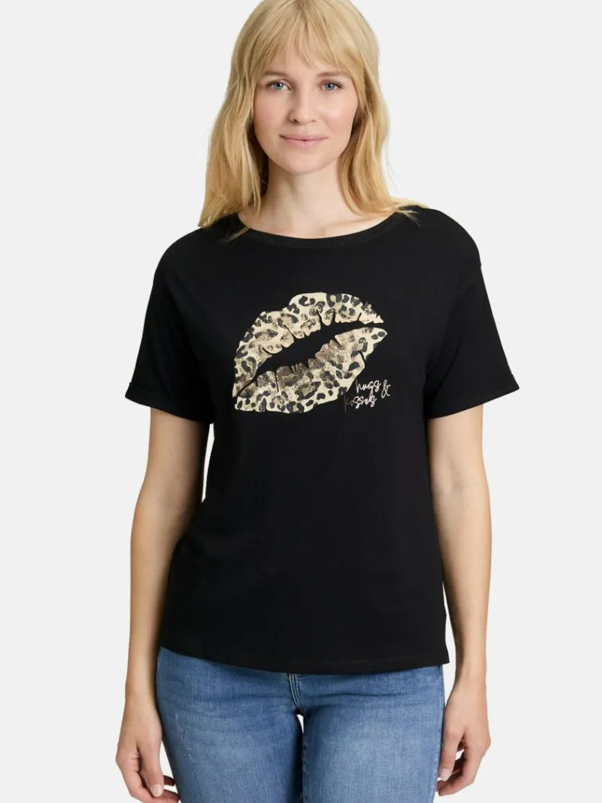 Betty Barclay Shirts & Tops*Damen Casual-Shirt schwarz bedruckt