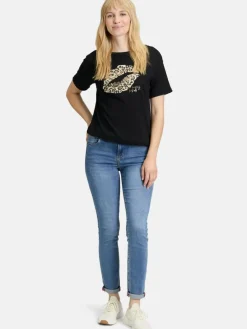 Betty Barclay Shirts & Tops*Damen Casual-Shirt schwarz bedruckt