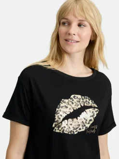 Betty Barclay Shirts & Tops*Damen Casual-Shirt schwarz bedruckt