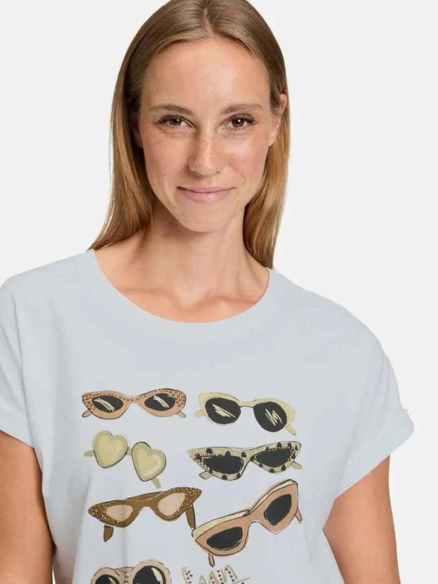 Betty Barclay Shirts & Tops*Damen Casual-Shirt weiß bedruckt