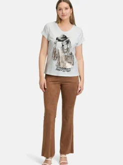 Betty Barclay Shirts & Tops*Damen Casual-Shirt weiß bedruckt