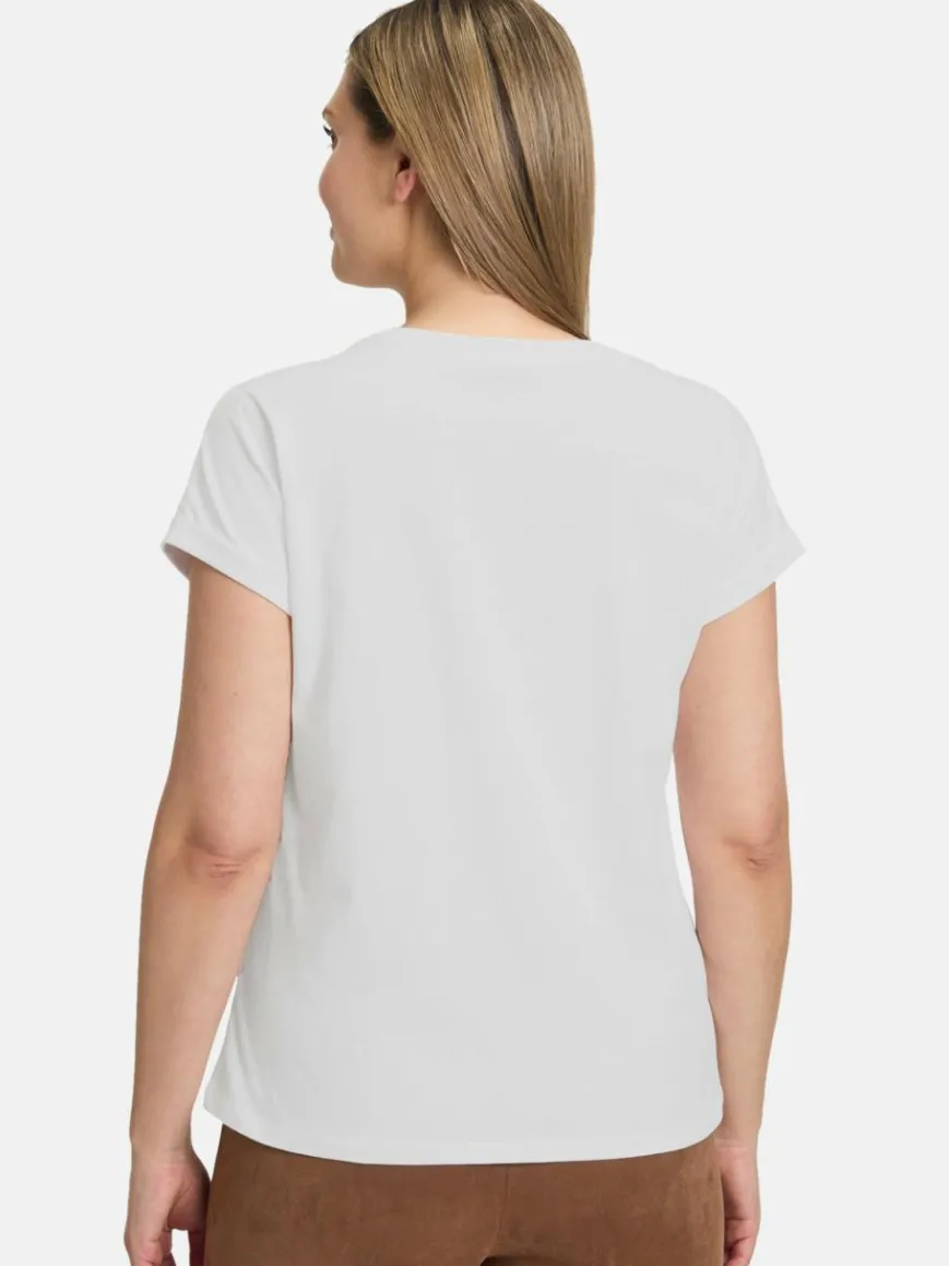 Betty Barclay Shirts & Tops*Damen Casual-Shirt weiß bedruckt