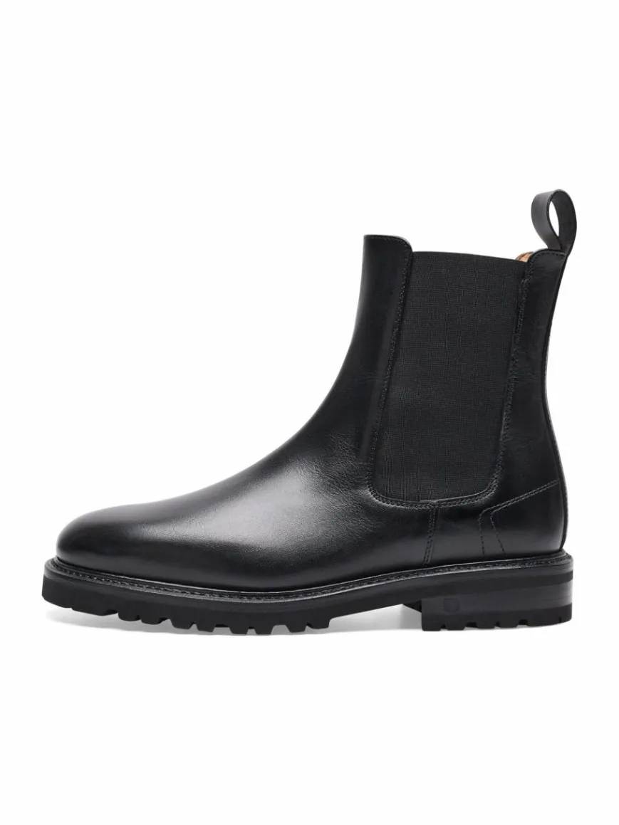 Henry Stevens Boots & Stiefeletten*Damen Chelsea Boots – Bonnie CB5 schwarz uni