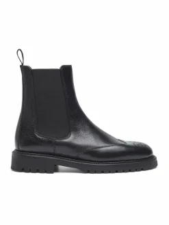 Henry Stevens Boots & Stiefeletten*Damen Chelsea Boots – Bonnie FBCB3 schwarz uni