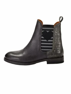 Crickit Boots & Stiefeletten*Damen Chelsea-Boots - AMY grau uni