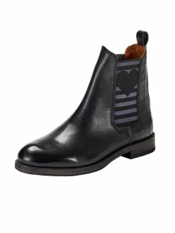 Crickit Boots & Stiefeletten*Damen Chelsea-Boots - AMY schwarz uni