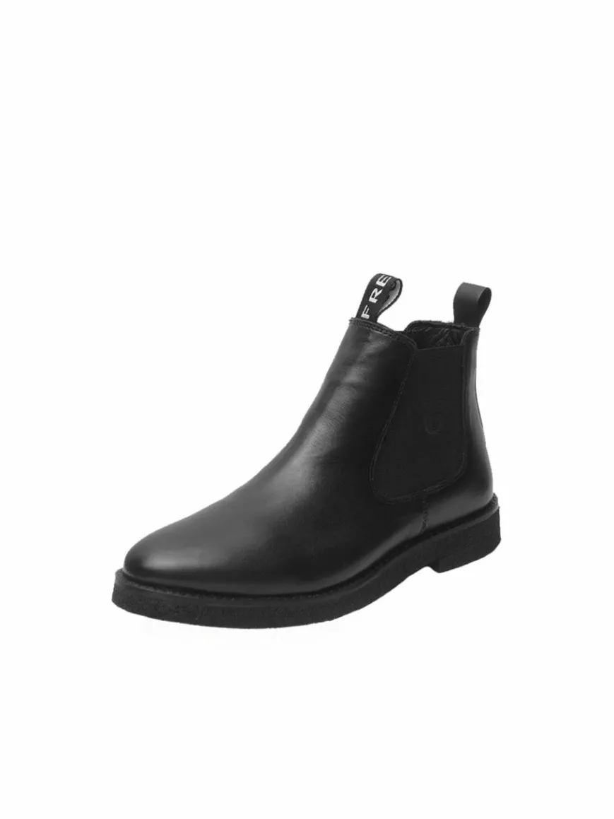FREUDE Boots & Stiefeletten*Damen Chelsea-Boots - BIMBA schwarz bedruckt