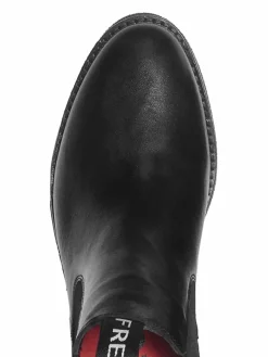 FREUDE Boots & Stiefeletten*Damen Chelsea-Boots - BIMBA schwarz bedruckt