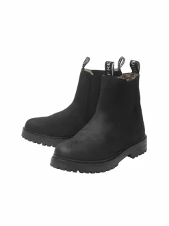 FREUDE Boots & Stiefeletten*Damen Chelsea-Boots - BOA schwarz bedruckt