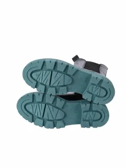 Apple of Eden Boots & Stiefeletten|Stiefel*Damen Chelsea-Boots - CHER schwarz petrol uni