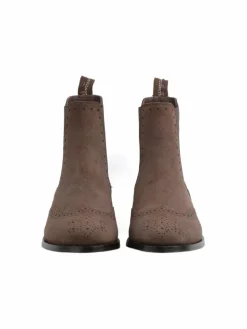 Crickit Boots & Stiefeletten*Damen Chelsea-Boots - HELEN braun uni