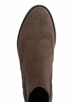 Crickit Boots & Stiefeletten*Damen Chelsea-Boots - HELEN braun uni