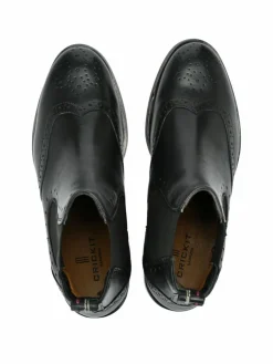 Crickit Boots & Stiefeletten*Damen Chelsea-Boots - HELEN schwarz uni