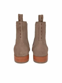 Crickit Boots & Stiefeletten*Damen Chelsea-Boots - HELEN taupe uni