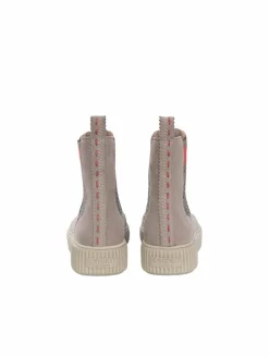 Crickit Boots & Stiefeletten*Damen Chelsea-Boots - MAJA taupe gestreift