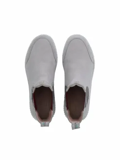 Crickit Boots & Stiefeletten*Damen Chelsea-Boots - MAJA grau gestreift