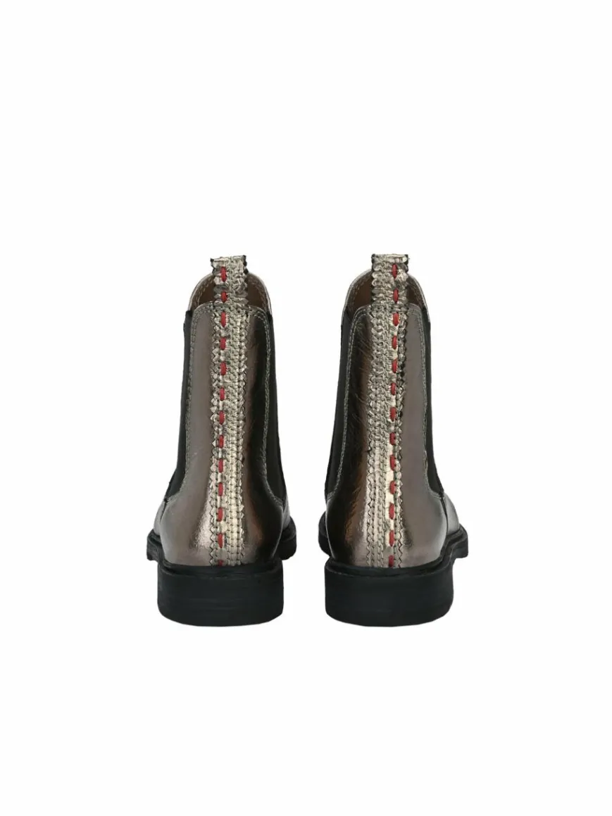 Crickit Boots & Stiefeletten*Damen Chelsea-Boots - NADINE beige uni