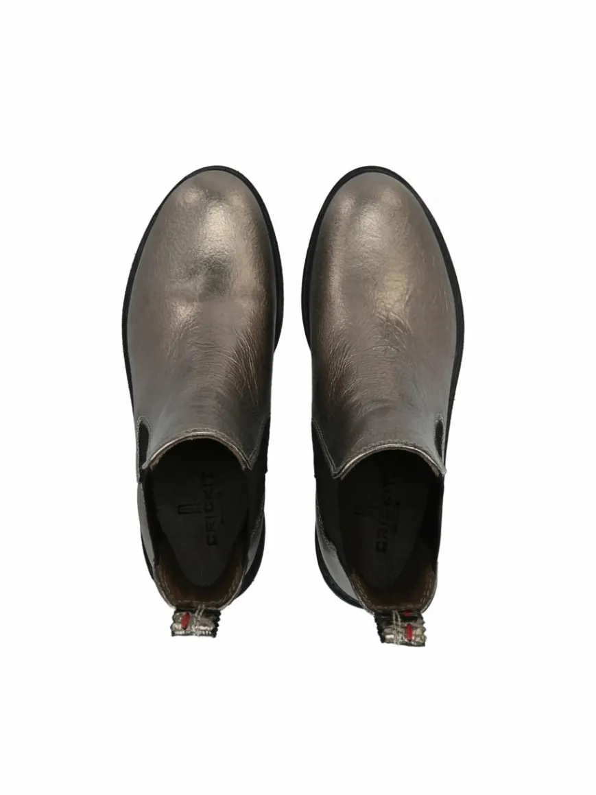 Crickit Boots & Stiefeletten*Damen Chelsea-Boots - NADINE beige uni