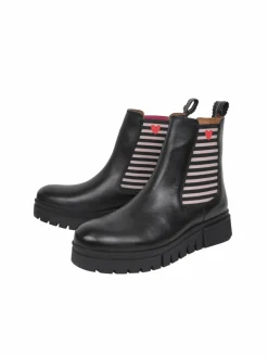 Crickit Boots & Stiefeletten*Damen Chelsea-Boots - NAELLE schwarz bedruckt