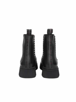 Crickit Boots & Stiefeletten*Damen Chelsea-Boots - NAELLE schwarz bedruckt