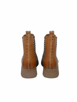 Crickit Boots & Stiefeletten*Damen Chelsea-Boots - NAELLE cognac bedruckt